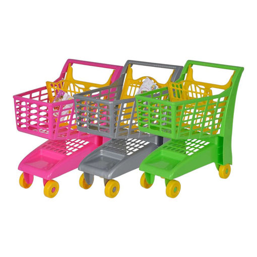 Picture of SHOPPING TROLLEY - 1 PIECE ASSORTED COLOURS